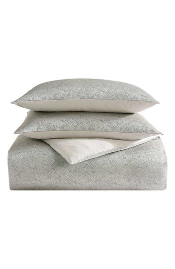 Vera Wang Speckled Stain Weave Comforter Set In Taupe