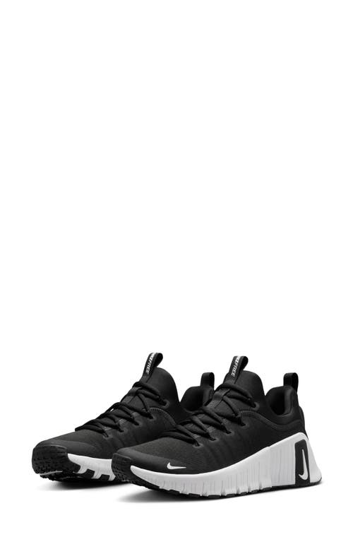 Nike Free Metcon 5 Training Shoe In Black/white
