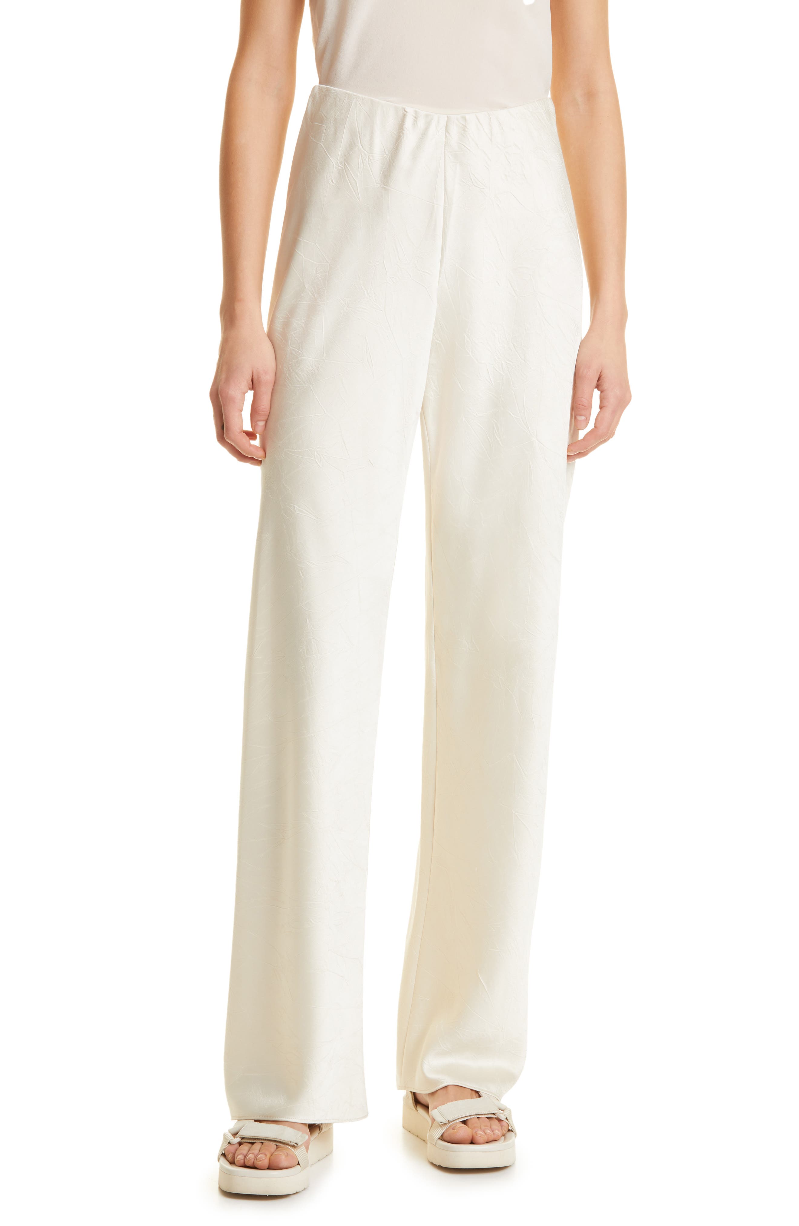 Women's Satin Trousers \u0026 Wide-Leg Pants 