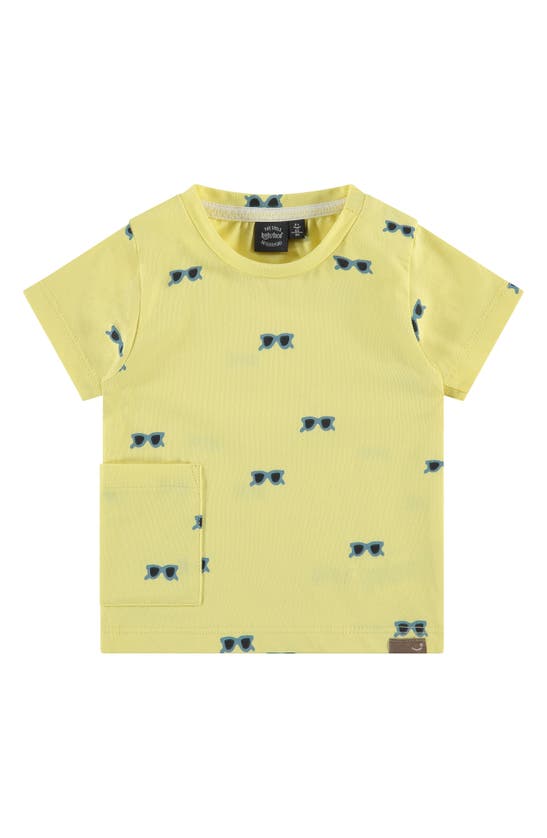 Babyface Babies' Sunglasses Print T-shirt In Citrus