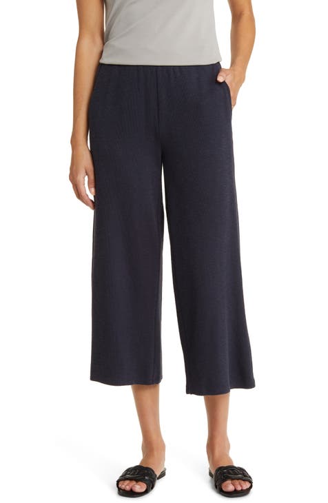 Women's 100% Cotton Wide-Leg Pants | Nordstrom