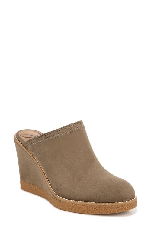 Jolie Wedge Mule in Dark Olive