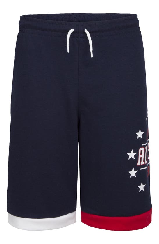 Shop Converse Kids' All Star Colorblock Shorts In Obsidian