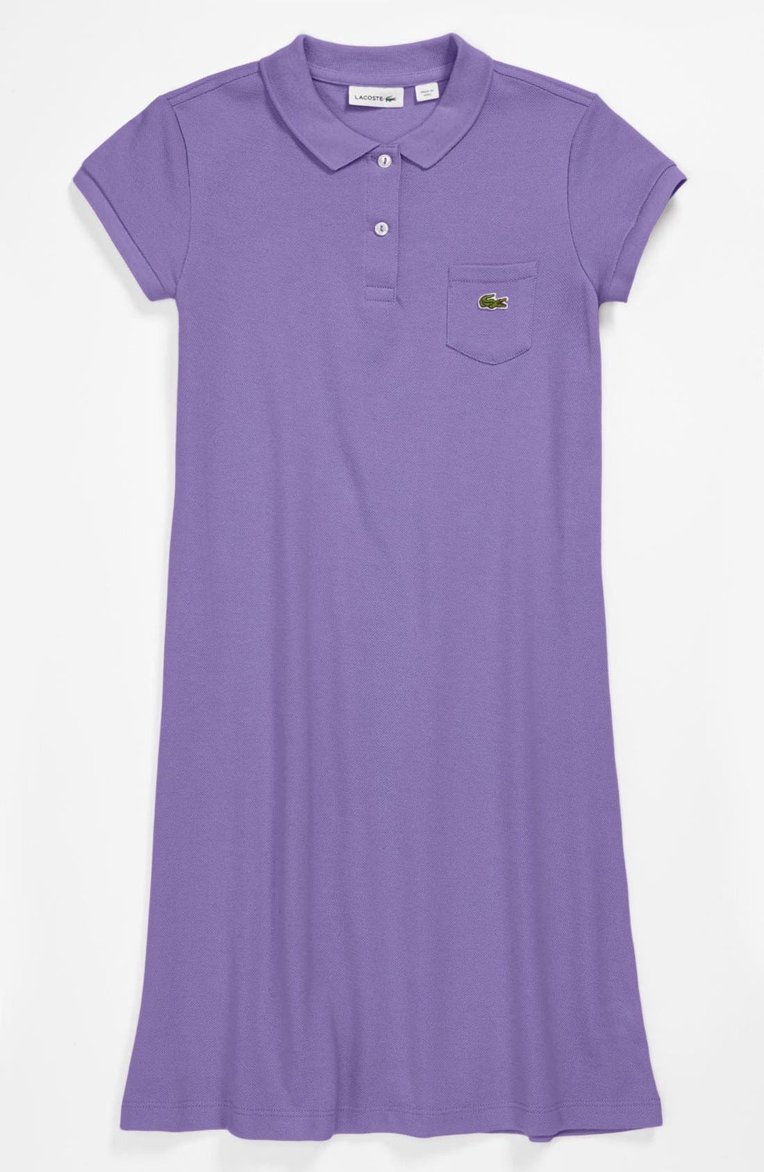 lilac lacoste polo shirt