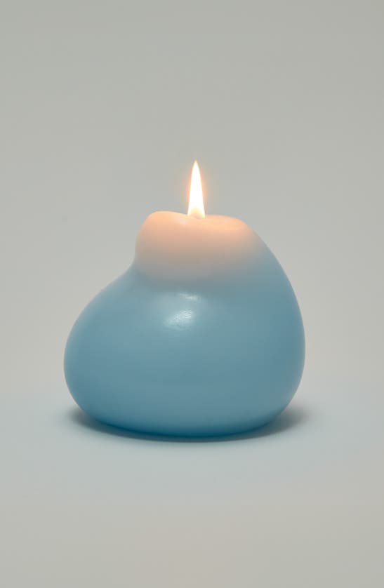 Shop Areaware Goober Candle In Blue