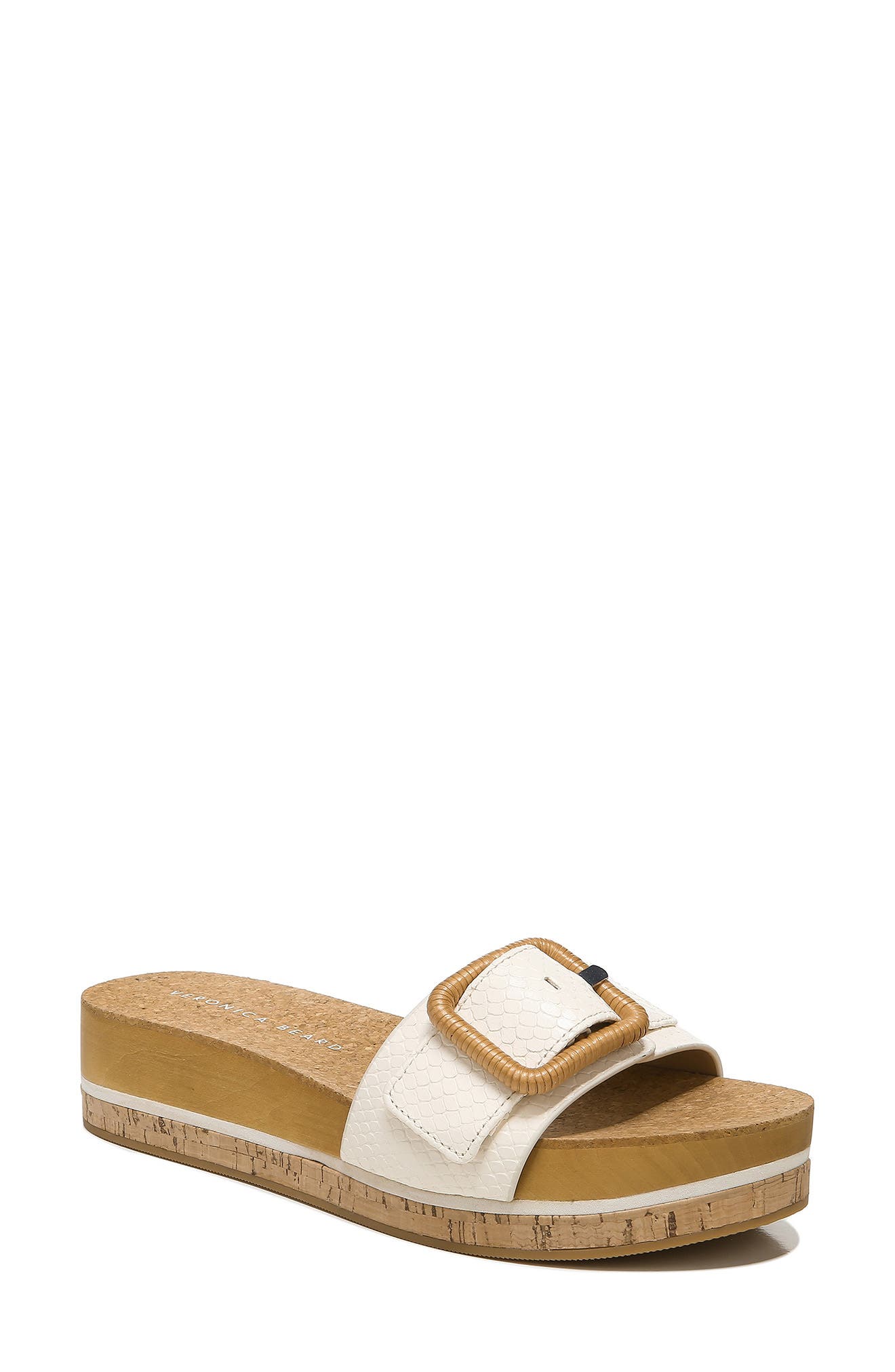 veronica beard senta woven leather slides