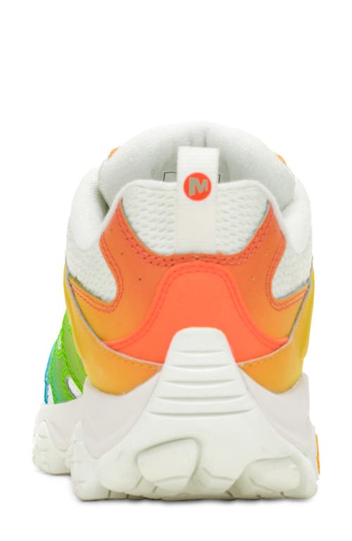 Merrell Moab 3 Hiking Shoe In Neon Multi