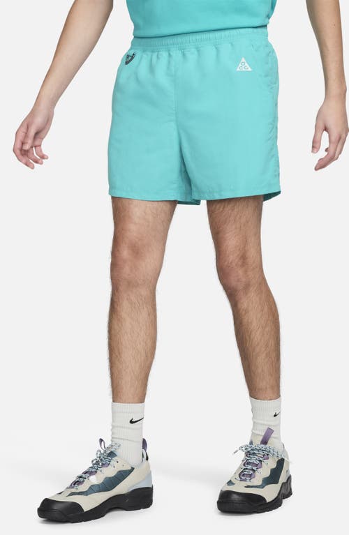 ACG Reservoir Goat Water Repellent Hybrid Shorts in Dusty Cactus/Summit White