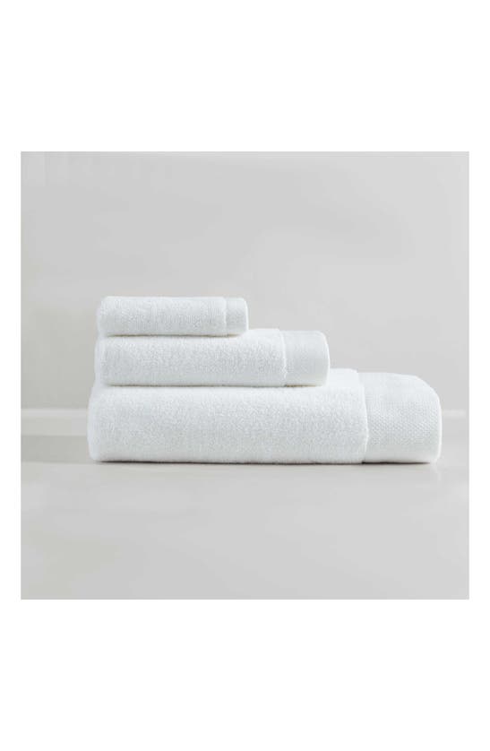 Calvin Klein Entwine 3-piece Towel Set In White