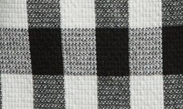 Halogen Plaid One-button Blazer In Rich Black