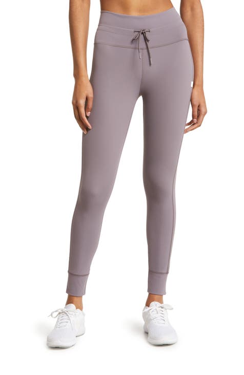 Lululemon Pants Women 10 Grey Heather Legging Pull On Full Length Stretch  Yoga 