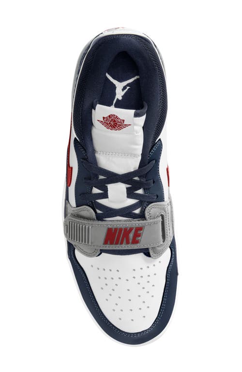 Shop Nike Air Jordan Legacy 312 Low Sneaker In White/varsity Red/navy