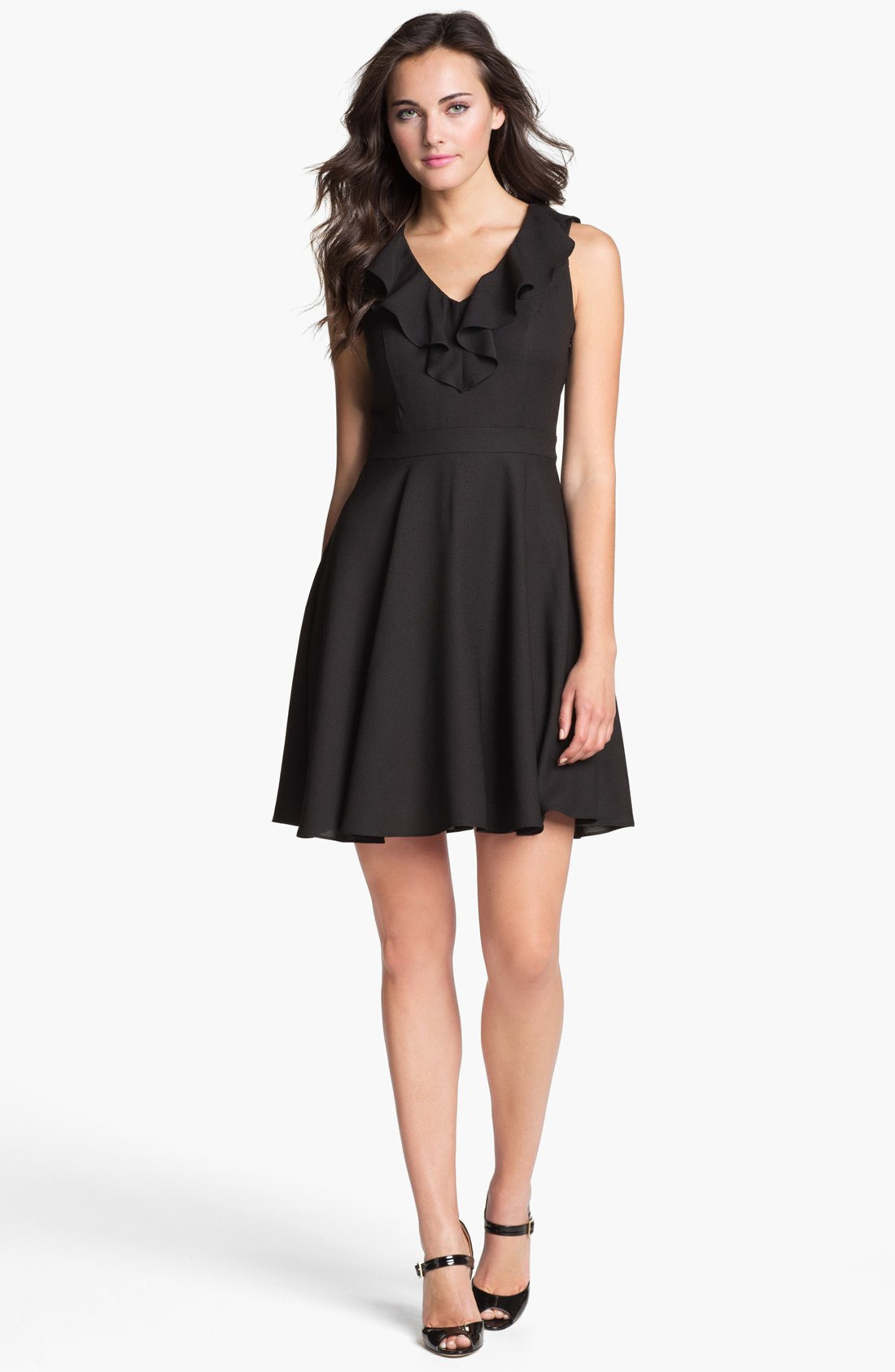 Marc New York by Andrew Marc Ruffled Fit & Flare Dress Nordstrom