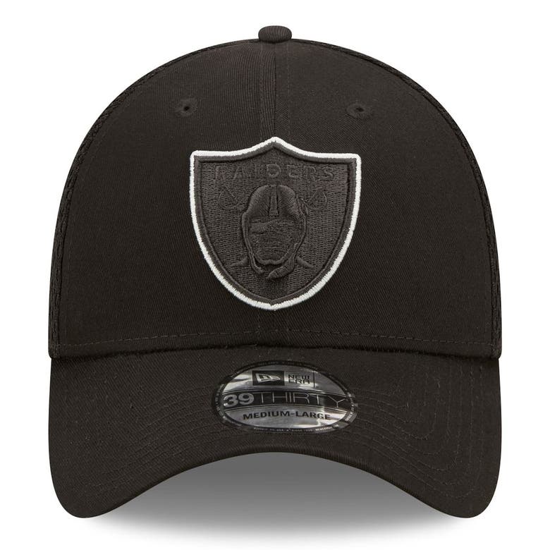 Las Vegas Raiders New Era Team Neo 39THIRTY Flex Hat - Gray