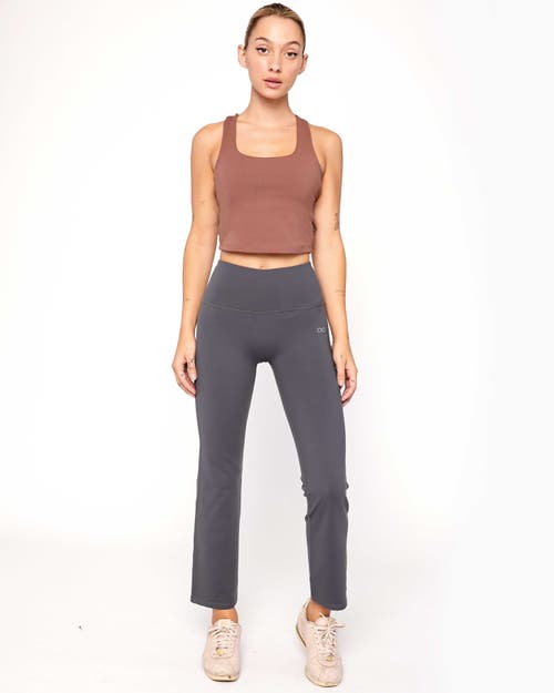 Shop Rebody Active Lexi Bootcut Cloudlux Leggings 25.5" In Smoke