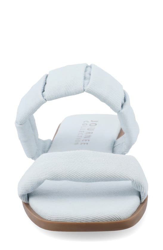 JOURNEE COLLECTION JOURNEE COLLECTION PEGIE FLAT SLIDE SANDAL