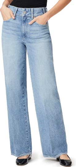 PAIGE Sasha High Waist Wide Leg Jeans | Nordstrom