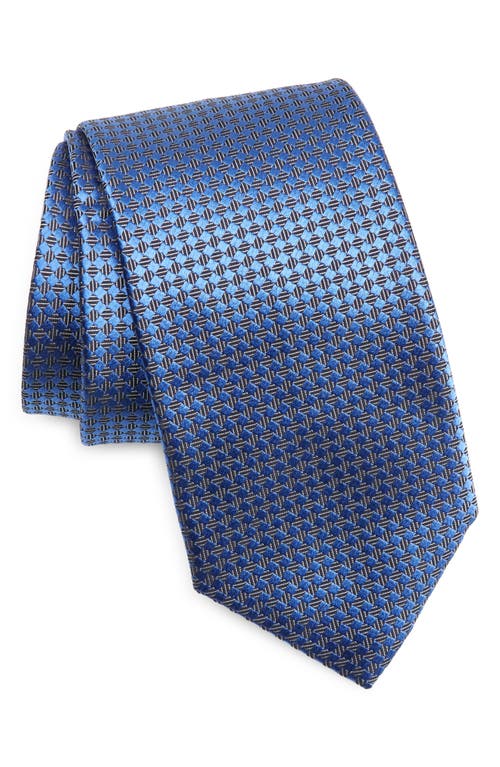 Canali Geometric Pattern Silk Tie in at Nordstrom