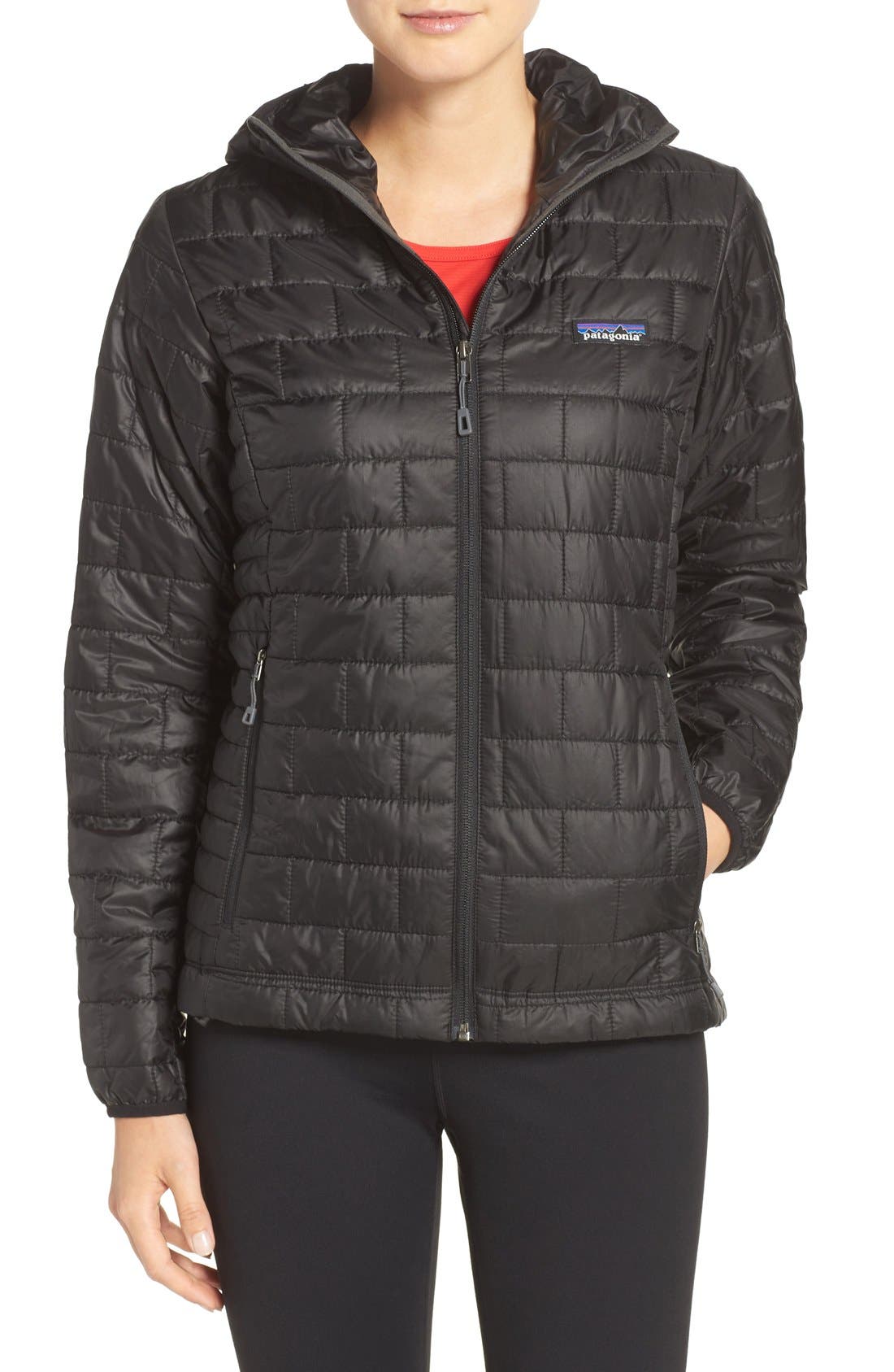 patagonia hooded nano puff womens