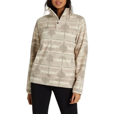 Billabong Boundary Fleece Pullover, Beige