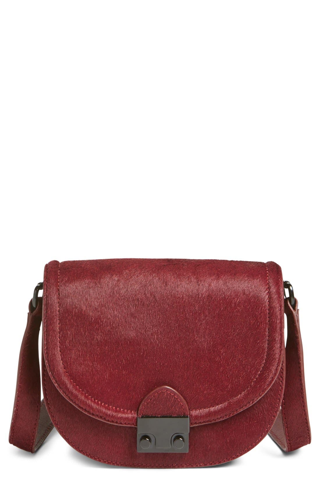 Loeffler Randall Genuine Calf Hair Saddle Bag Nordstrom