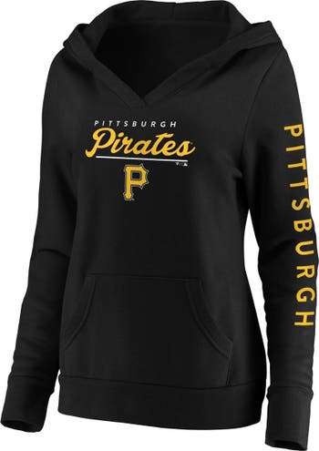 Pittsburgh Penguins Fanatics Branded Women's Filled Stat Sheet Pullover  Hoodie - Black