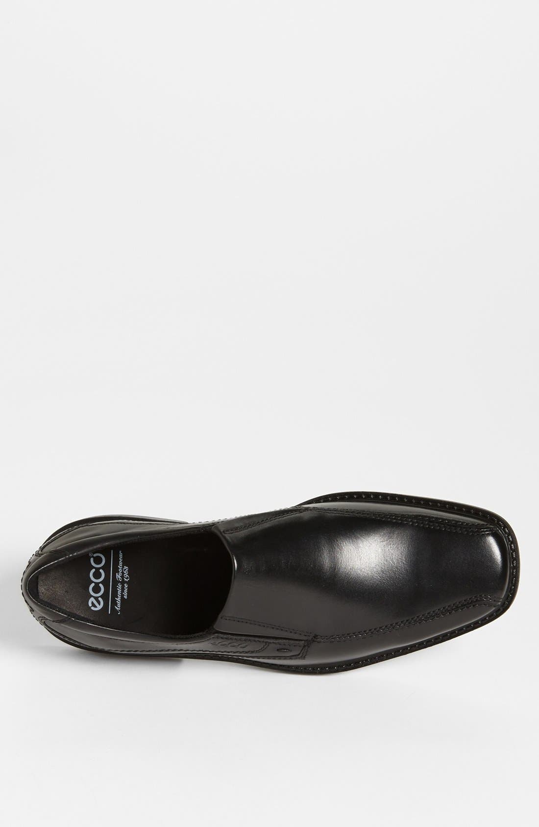 ecco new jersey slip on black