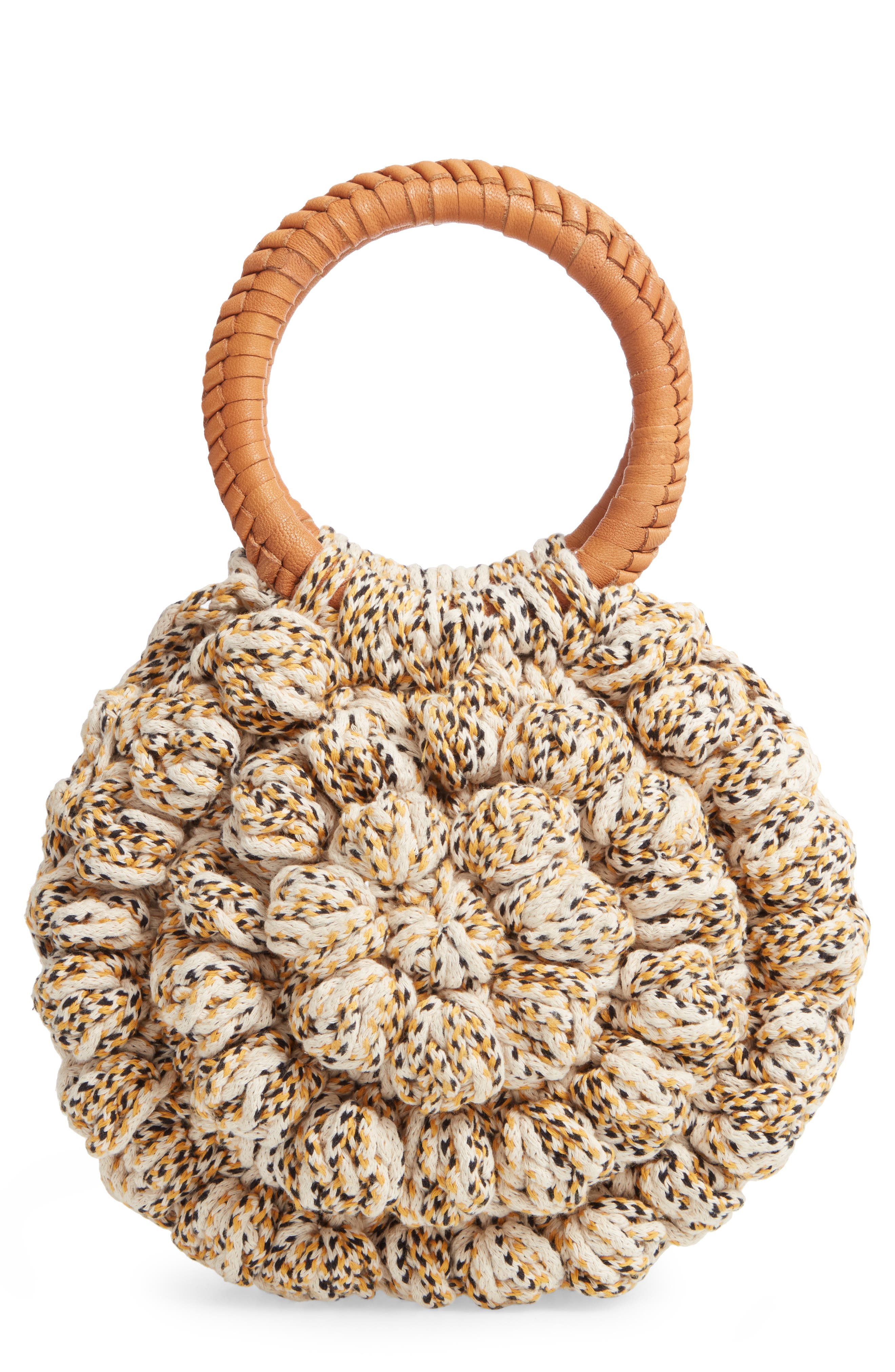 ulla johnson crochet bag