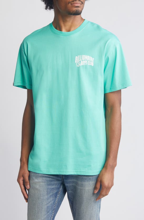 Shop Billionaire Boys Club Small Arch Graphic T-shirt In Spearmint