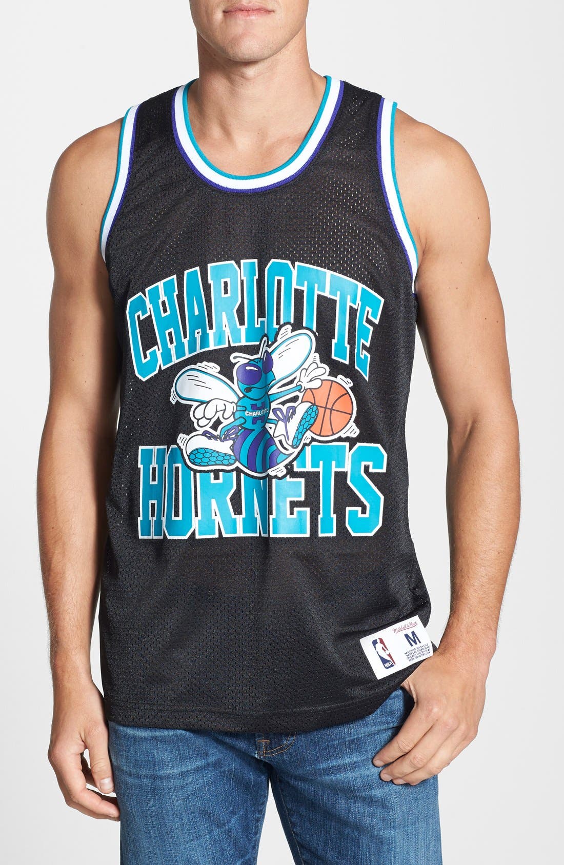 Charlotte Hornets' Mesh Tank Top Jersey 