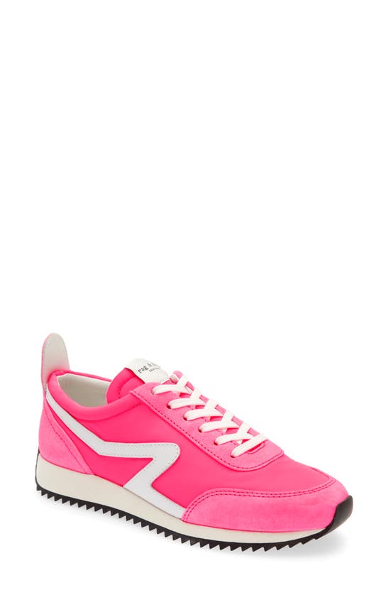 Rag & Bone Retro Runner Sneaker In Pink