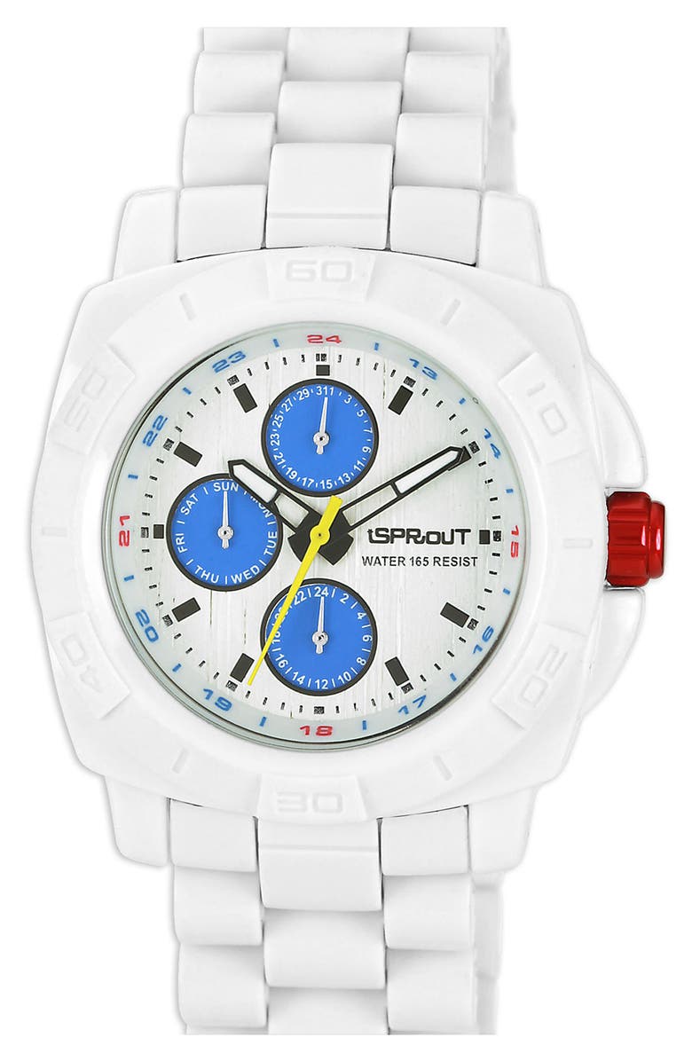 Sprout Watches Round Dial Bracelet Watch 45mm Nordstrom