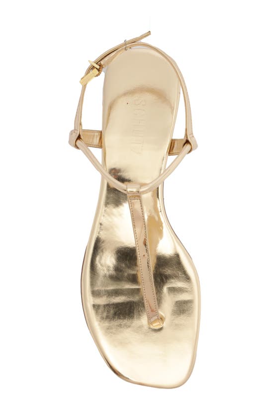 Shop Schutz Elsha Slingback Sandal In Platina