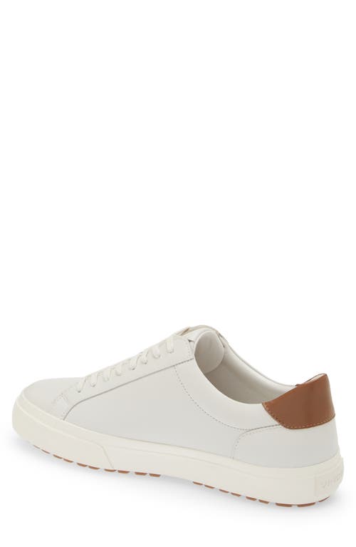 Shop Vince Flash Low Top Sneaker In Chalk White