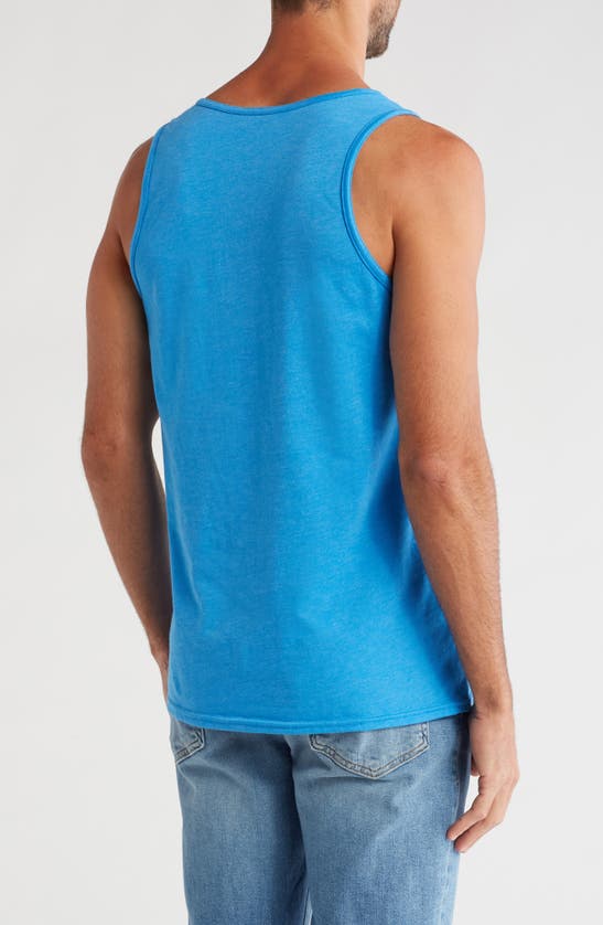 Shop Hurley Cotton Tank In Blue