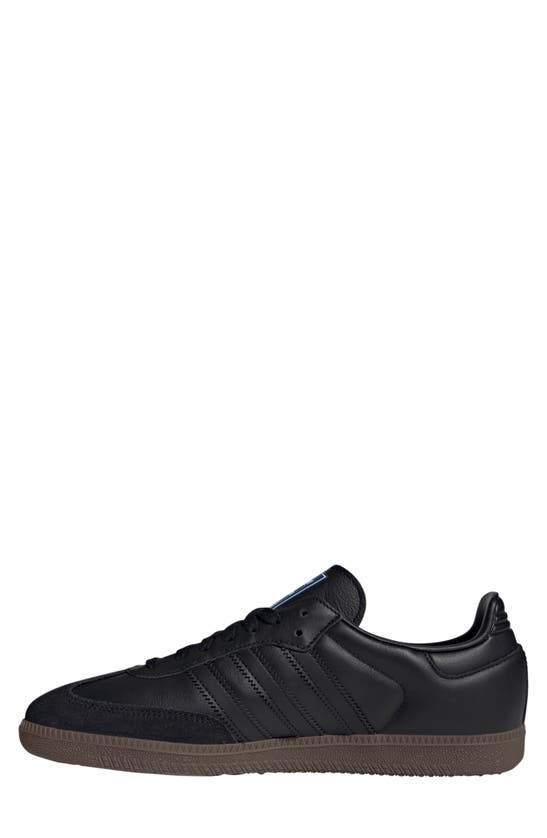 Adidas Originals Gender Inclusive Samba Og Sneaker In Core Black/ Core Black/ Gum5