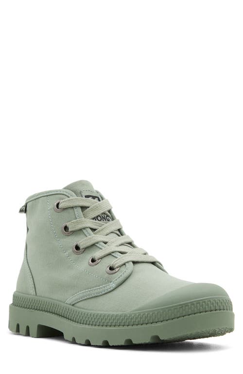 Wander Out Canvas Boot in Dark Green