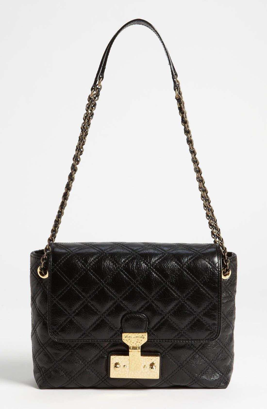 MARC JACOBS 'Large Baroque Single' Leather Shoulder Bag Nordstrom