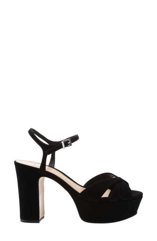 Schutz Keefa Platform Sandal In Black