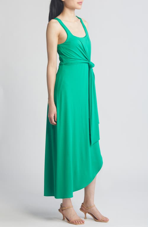 Shop Du Paradis Bali Sleeveless Maxi Dress In Kelly Green