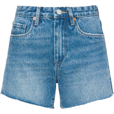 Blanknyc Denim Mom Shorts, Blue