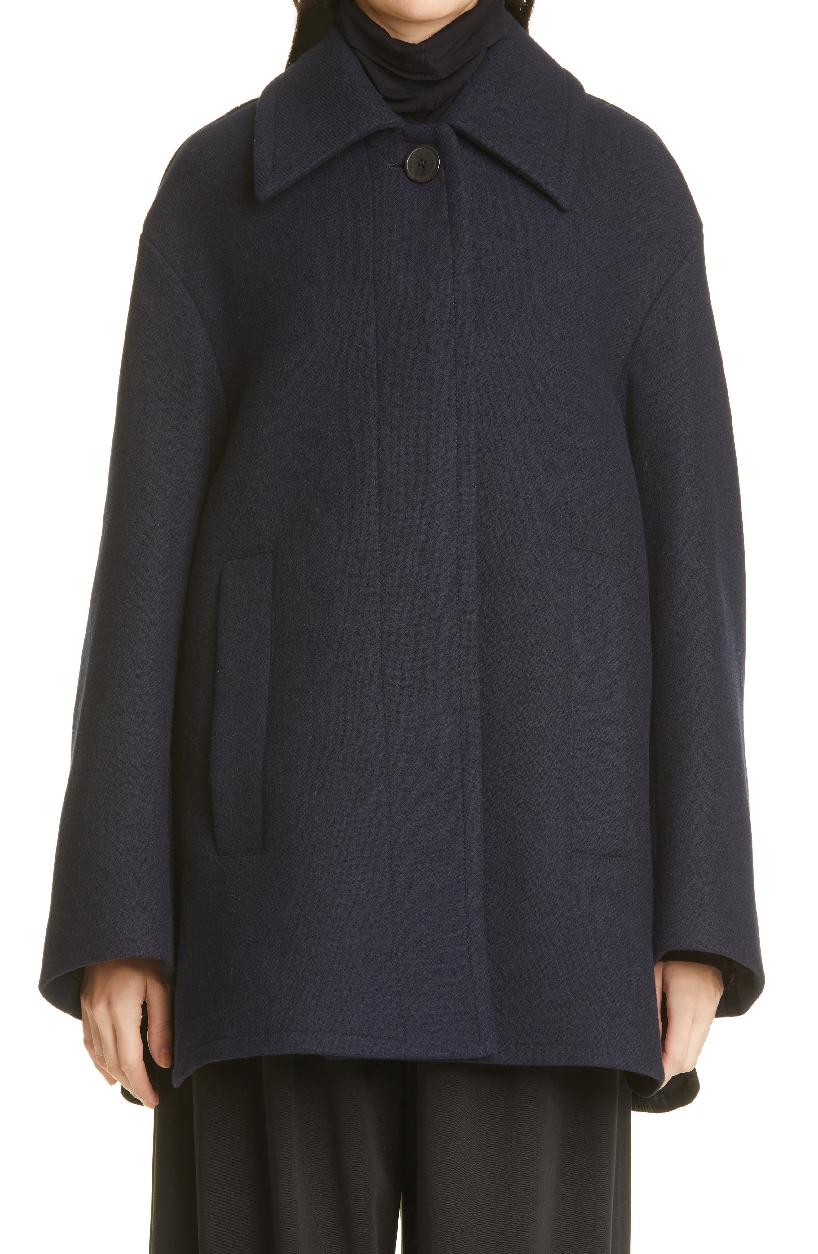 dries van noten wool coat