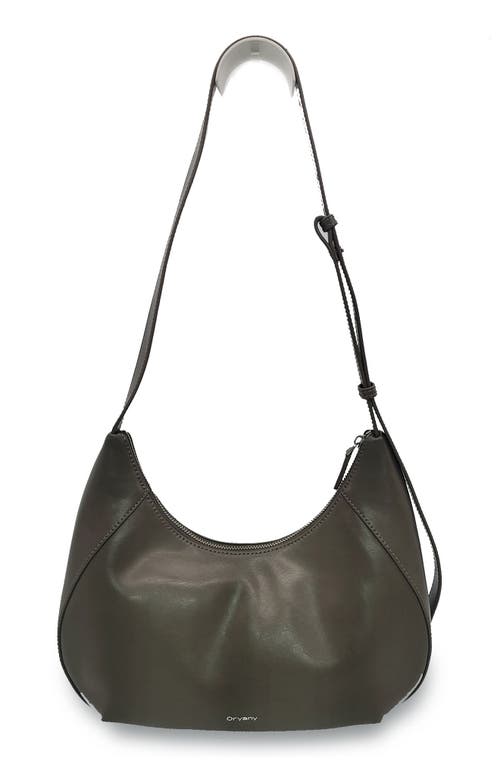 Oryany Rodeo Suede Shoulder Bag In Hazel