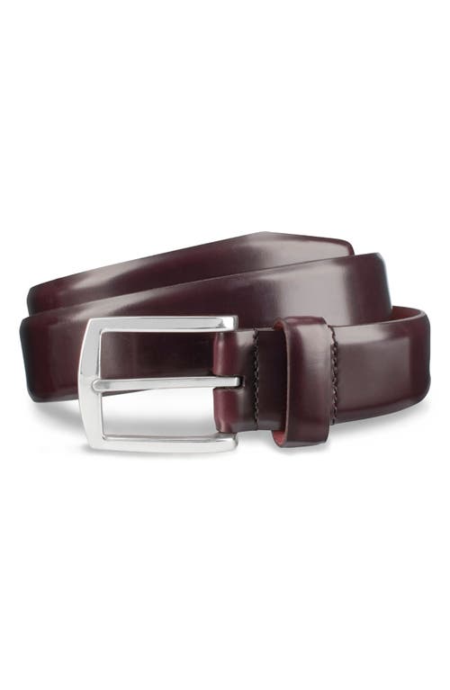 Allen Edmonds Midland Ave. Leather Belt Oxblood at Nordstrom,