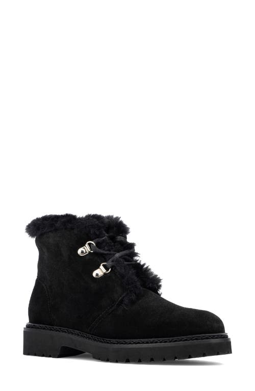 Aquatalia Madelina Faux Fur Water Repellent Boot in Bbk at Nordstrom, Size 6.5
