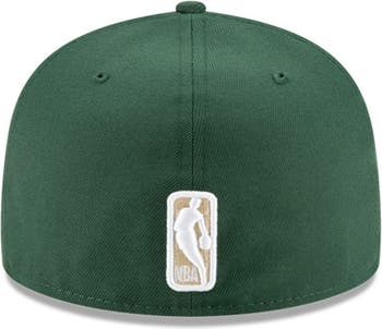 New Era 9FORTY Outline Green Milwaukee Bucks Adjustable Hat