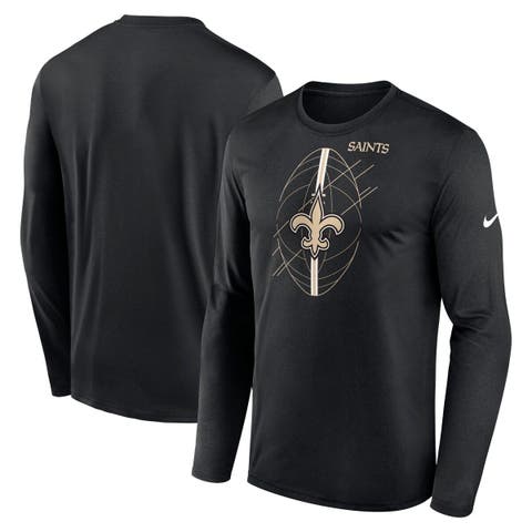 Men's Nike Black Cincinnati Bengals Sideline Seismic Legend Long Sleeve T- Shirt