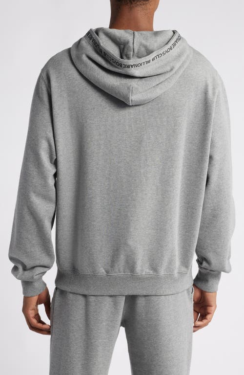 Shop Billionaire Boys Club Mind Graphic Hoodie In Dark Heather Grey