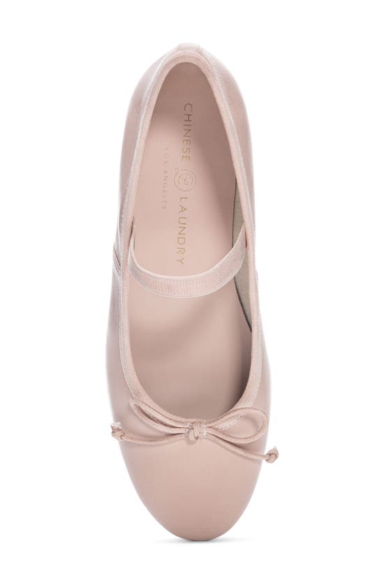 Chinese Laundry Audrey Ballet Flat In Blush