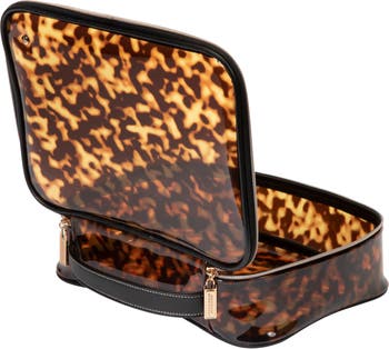 Stephanie Johnson - Miami Claire Jumbo Makeup Case - Clearly Tortoise